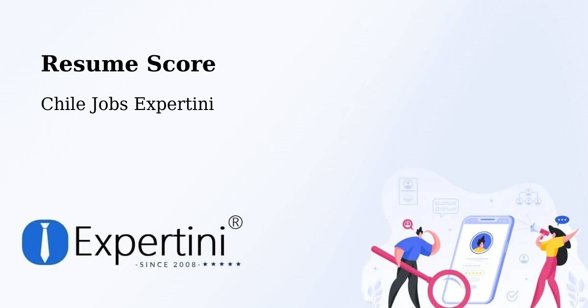 Resume Score & Job Description Match Tool – Curaco De Vélez - Chile Jobs Expertini